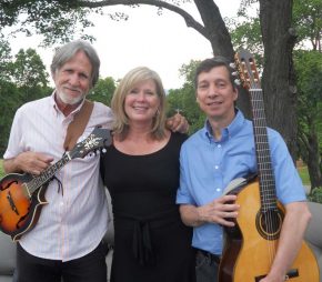 Two Wishes trio with Mouth Wide Open food truck