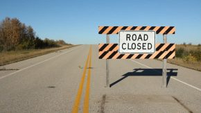 ROAD CLOSED 4/29-5/4