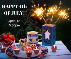 OPEN 4th of July!