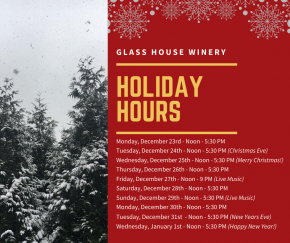 HOLIDAY HOURS!